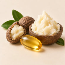 Vitamina E y karité nutren la piel
