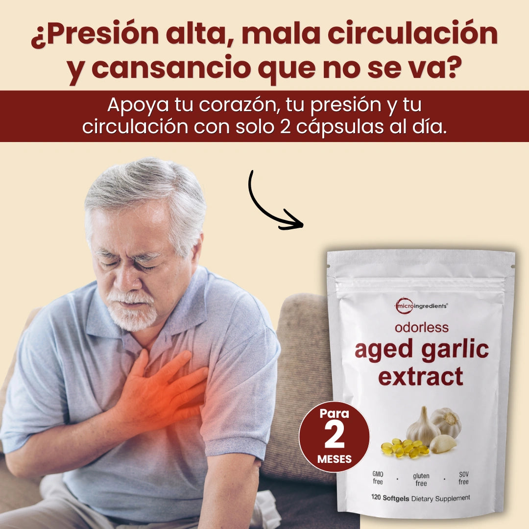 Extracto de Ajo Anejo 730 dias