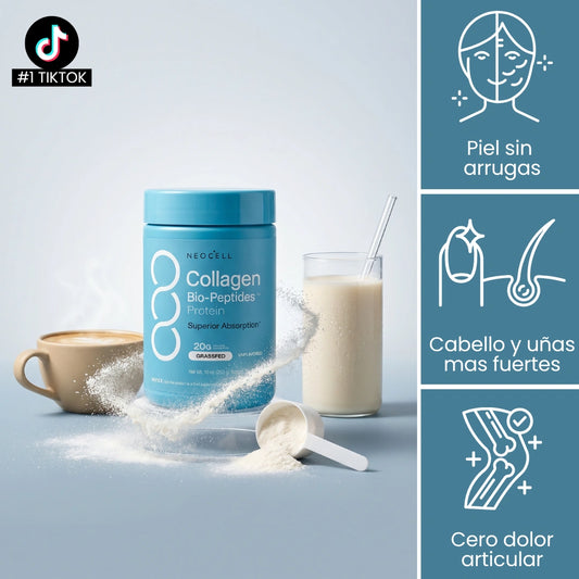 Colágeno Bio-Péptidos de Pastoreo, Polvo de (283 g)