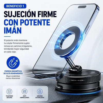 Sujeción firme con potente imán